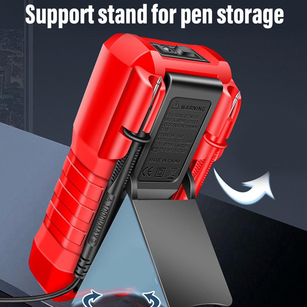 Digital Multimeter Backlight High Accuracy Automatic LED Indicator   AC Voltmeter with Flashlight