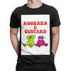 Roobarb cCustard Tribute Graphic 100% Cotton T-Shirt Roobarb and cCustard Tees Tops For Men