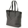 Isaac Linnen-achtige Initial Tote Bag, Medium, Geel (40)