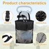 Golf Accessory Bag Mesh Lightweight Golf Storage Bags For Men Breathable Golf Bag Golf Push Cart Accessories Closure Push Cart