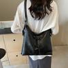 Simple Backpack Women's New Fashion Bow Tote Bag Texture Shoulder Bag