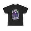 Out Of Mind Groovy Space Graphic T Shirt Unisex Heavy Cotton Tee