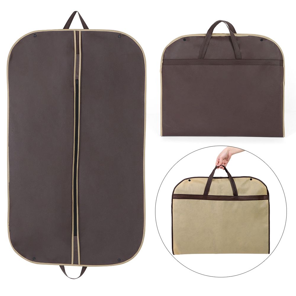 Non-woven Business Bags Foldable Travel Supplies Clothes Bags Suit Cover Dust Cover Garment Storage Bag