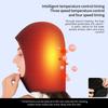 Electric Head Massager 3 Heating Massage Modes Shiatsu Vibration Migraine Relief Scalp Relaxation Reduce Fatigue Thermal Hat