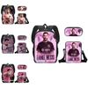 Modern Miami Messi Backpack Set With Breathable Polyester And Lightweight Design For School Use