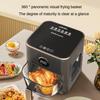 New High-capacity Intelligent Air Fryer Multifunctional Glass Visual Electric Fryer Household Oil-free Frying Machine