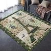 2025 New Paris Eiffel Tower Carpet Rug for Living Room Bedroom Home Sofa Decoration,Kids play Non-slip Floor Mat91