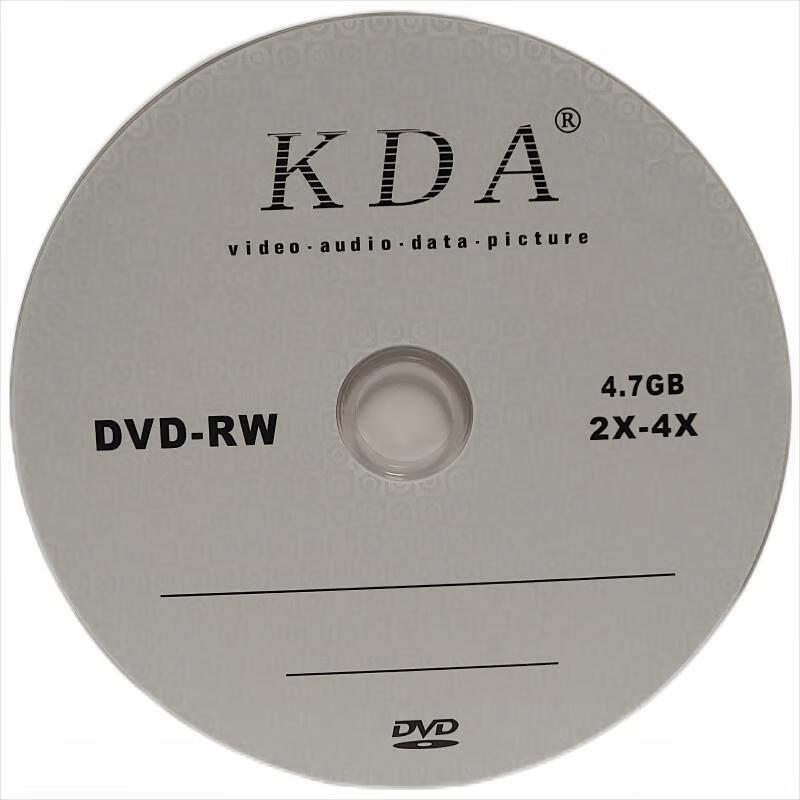 Dischi Riscrivibili KDA DVD-RW 4,7 GB (10-Pack)