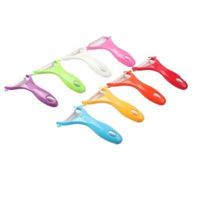 Pelador de Cerámica para Frutas y Verduras Herramientas de Cocina Peladores de Patatas Pelador de Cerámica (Color aleatorio)