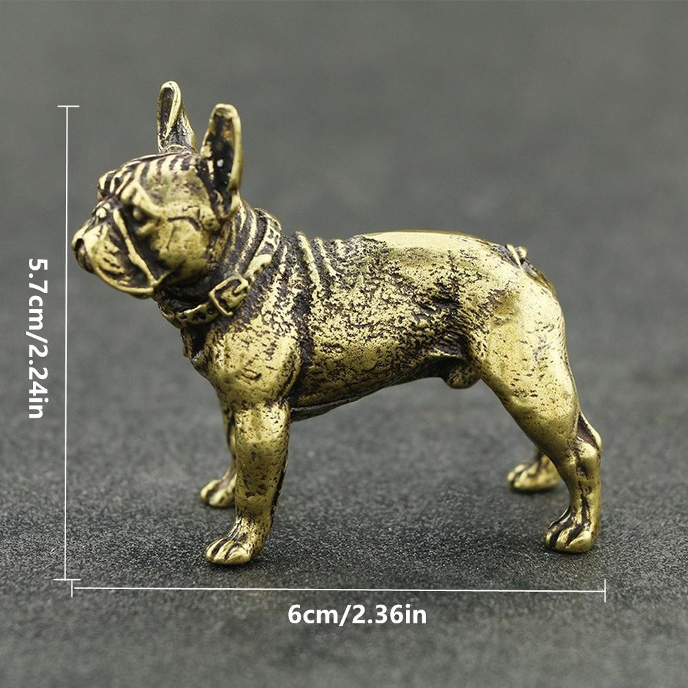 Starožitné hmyzí figurky Miniatury Čajové zvířátko Ornament Čistá měď Polní kriket Socha Stolní dekorace Kolekce Řemesla Dekor