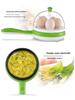 Non-Stick Mini Electric Frying Pan & Multifunctional Egg Cooker: Boils, Steams, and Makes Omelets