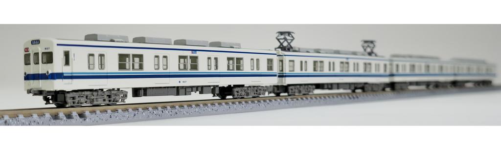 Tomix Railway Collection Tetsukore Tobu Railway 8000 Series Early Refurbished Train 8127 Formation Set Diorama Supplies 335313 4-Car