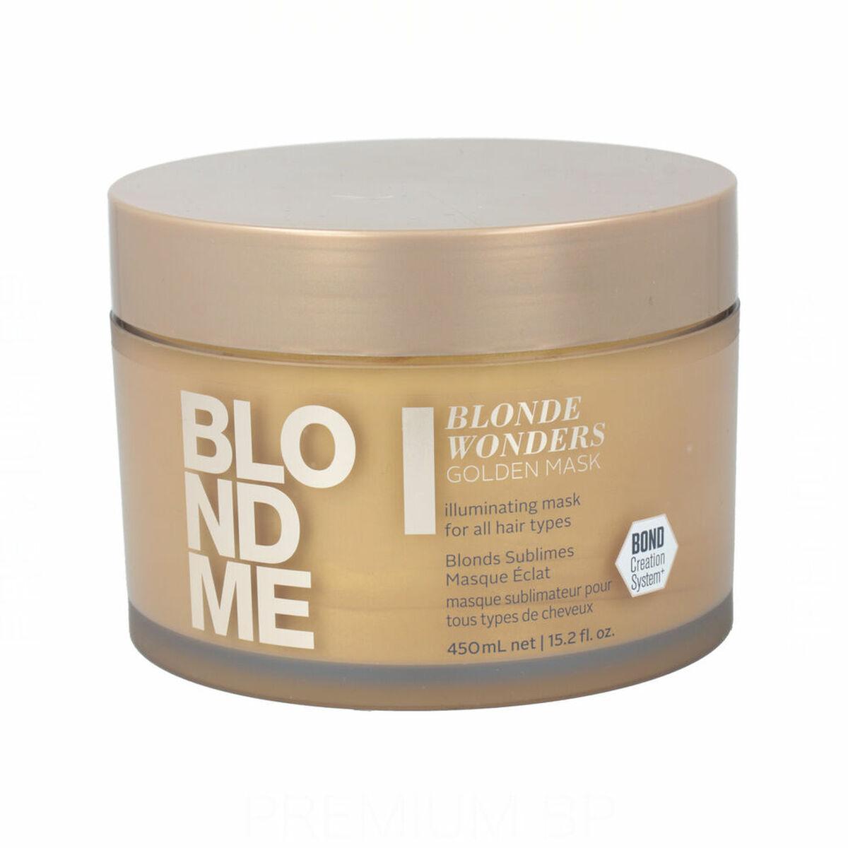

Schwarzkopf Blondme Blonde Wonders Золотая осветляющая маска для блондинок (450 мл)