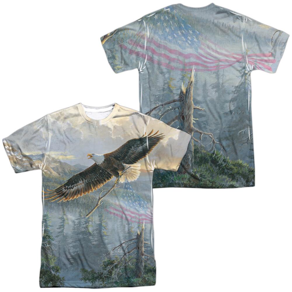 Wild Wings Rebuilding America Double Sided T-Shirt XXXXL
