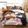 Brother X Brother Bedding Set Single Twin Full Queen King Size Bed Set Adult Kid Bedroom Duvet Cover Sets 3D Anime Bed Sheet Set