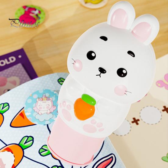 Sticker Stamper Set 100-Page Cute Pattern Stickers Arts And Crafts Fidget Toy Collectible Cartoon Character