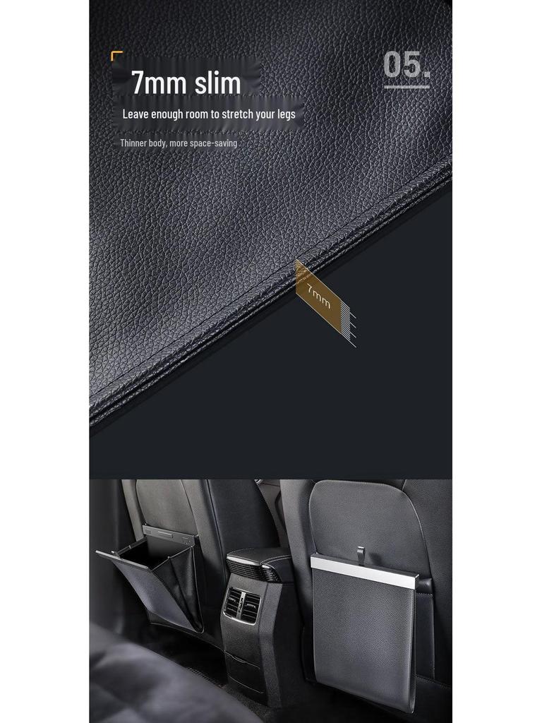 Tesla Foldable Car Trash Can & Storage Bag