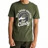 Unisex Cotton T-shirt For Him Summer Fashionable Tshirt Will Trade Brother For Candy Travel Short Sleeve O-Neck For Men Teeshirt Vinta Unisex,gift,Top