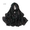 Fashion Plaid Printed Chiffon Scarf Muslim Femmel Chiffon Hijabs Islam Accessories Turkish Bandana Yiwu Beautiful Scarf Shawls