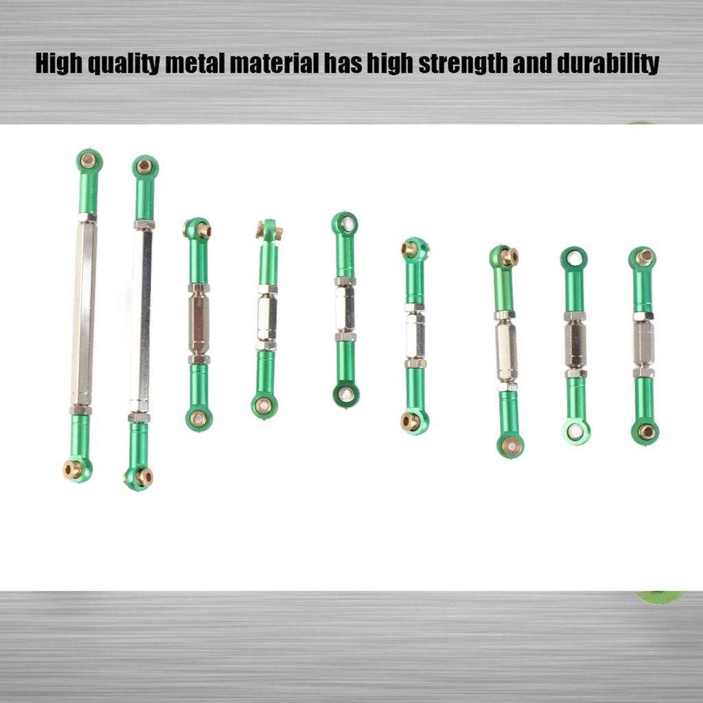RC Model Car & Truck Upgrade Parts Metal Steering Linkage Rods Set for FY 01 02 03 04 05 07