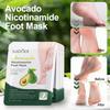 1/3/5/10 Pairs Avocado Nicotinamide Foot Mask, Skin Care,Moisturizing Feet,Foot Care,Repair Dry Crac