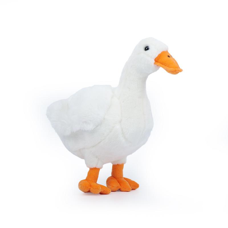 Новая Милая Плюшевая Кукла Утенок, Кукла белый