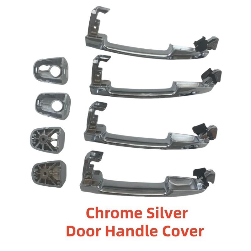 New Car ABS Chrome Accessories Plated 2006-2015 For Toyota Hilux Vigo Fortuner Innova Door Handle Cover Replacement Of Parts
