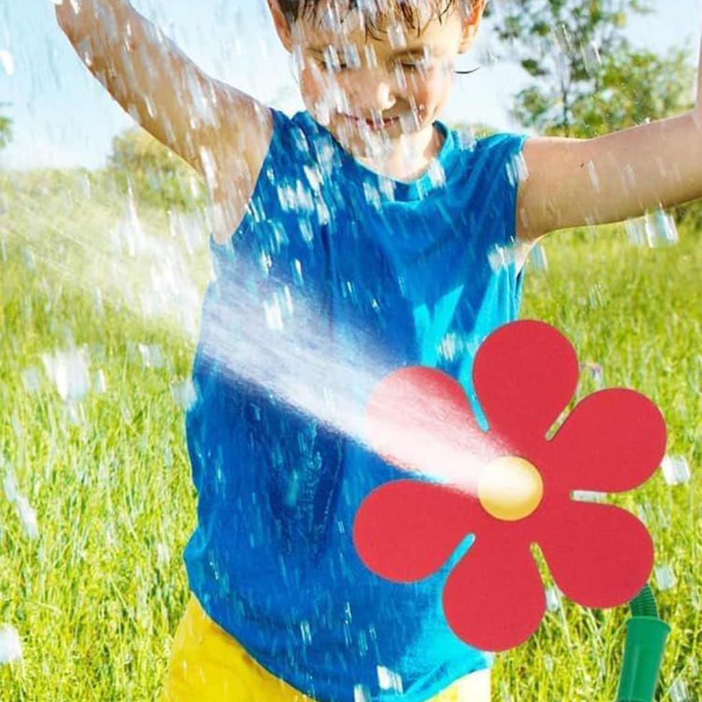 Garden Sprinkler Funny Flower Dancing Garden Sprinkler Water Toy 360 Degree Rotating Water Irrigation System Irrigation Tool