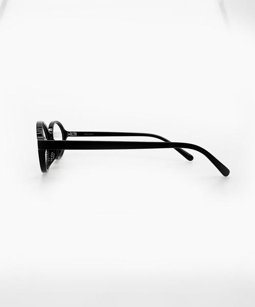 KOLEAT Women Round Horn-Rimmed Blue Light Blocking Glasses Glasses [Rdbb]