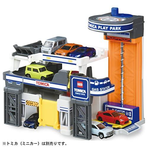 TAKARA TOMY Tomica Spread and Play! Tidy-up Play Park Mini Car Toy for Ages 3 and Up