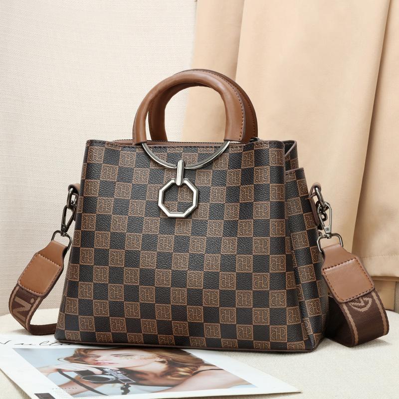 

Сумка женские сумки популярны в этом году 2025 новый зарубежный стиль женская маленькая на плечо через плечо портативная сумка-ведро сумка женская