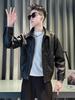 Men's High-End Trendy PU Leather Jacket - New 2025 Autumn/Winter Stylish Rogue Design