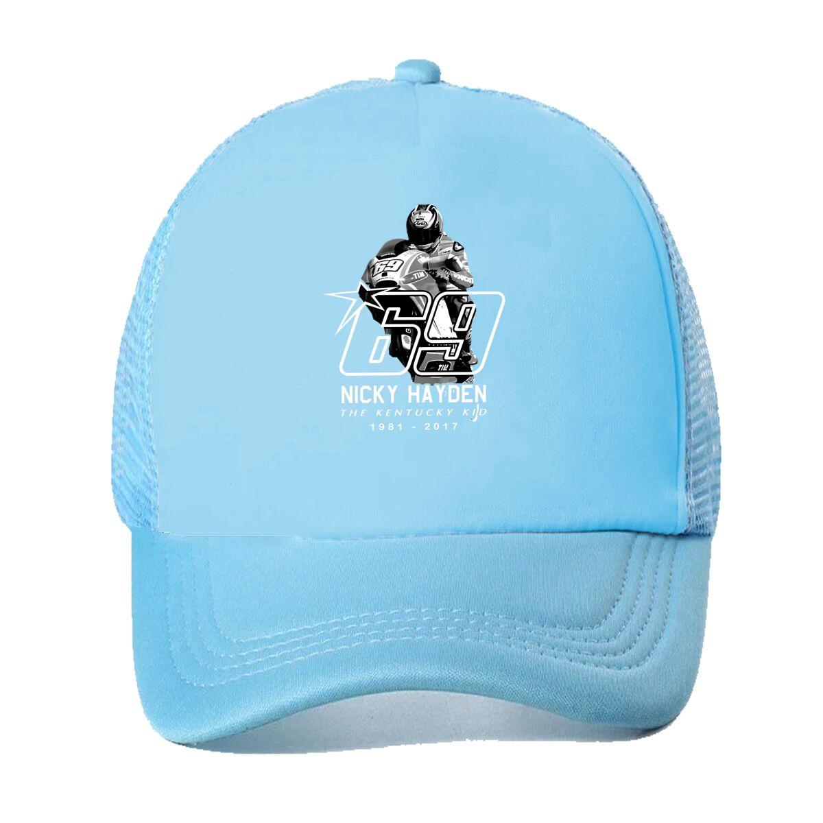 

“Nicky Hayden Sports, MotoGP Design” Mesh Baseball Cap One Size