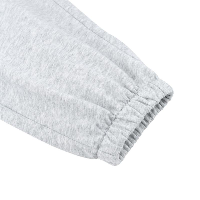 Jordan Long Pants Fashionable Versatile Knitted Kids Bottoms Gray HQ7164-012