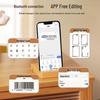 Suofang Portable Thermal Transfer Label Printer CN Plug (adapter Included)