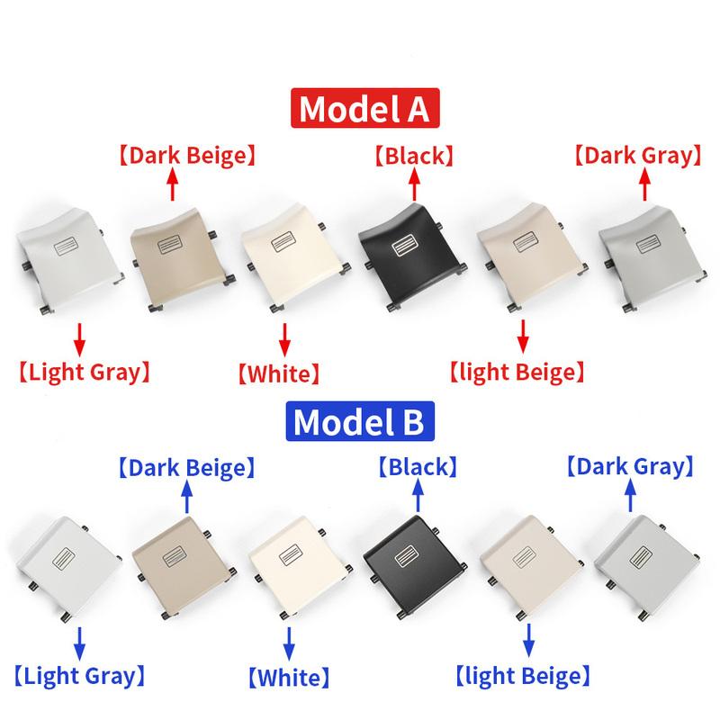 For Mercedes Benz ML GL GLE GLS G Class W166 W292 W463 Car Sunroof Window Switch Button Cover Plastic for ML300 GLE350 GLS450