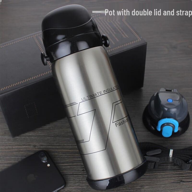 Tri-polar 800ml Stainless Steel Vacuum Insulated Kettle