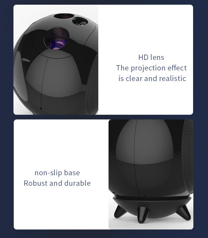 Xiaomi Pokojová projekce Hvězdné světlo Atmosféra Noční světla Objektiv HD Venkovní ložnice Ložnice Narozeninová oslava Spaní 9 režimů