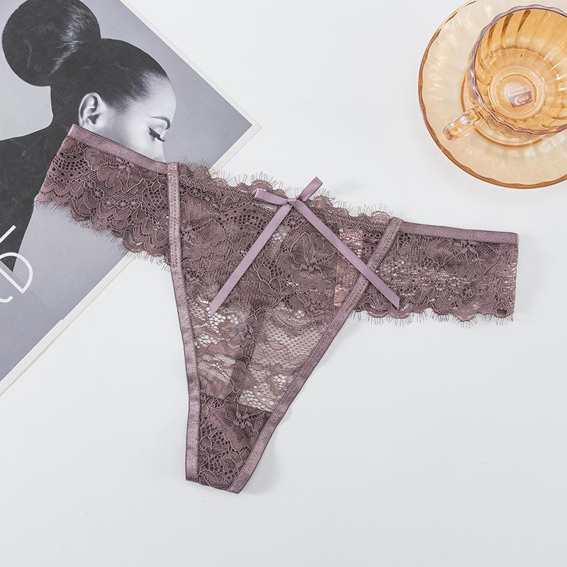 

Женские трусики, сексуальные кружевные стринги с низкой посадкой, футболки, трусы One size