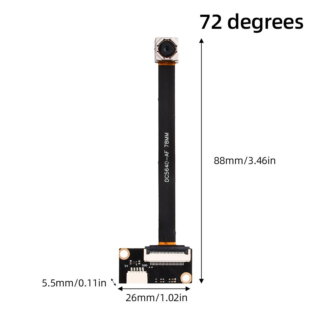 OV5640 USB Camera Module USB Drive-free to 5Pin USB Cable 68 72 120 160 Degrees Auto Focus HD 5MP