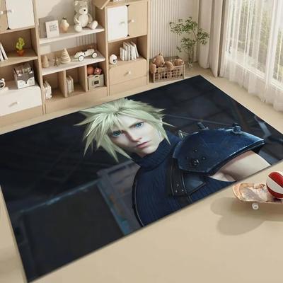 1pc Loporrits Moon Tribe FF7 Bathroom Absorbent Mats Anti-Slip Mats Home Decor Supplies Carpets Home Kitchen Floor Mats