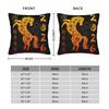 Lunar New Year 2026 Chinese-Style Pillowcase Soft Cushion Cover Decorations Year of The Horse Throw Pillow Case Cover Square