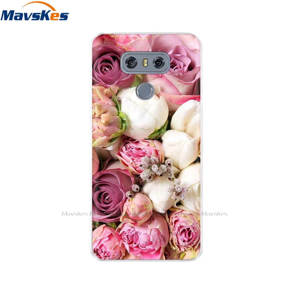 Soft TPU Case For Coque LG G5 G6 Case Cover Silicone Painted Phone Cover For LG G5 G6 Bumper Case Capa Fundas Coque