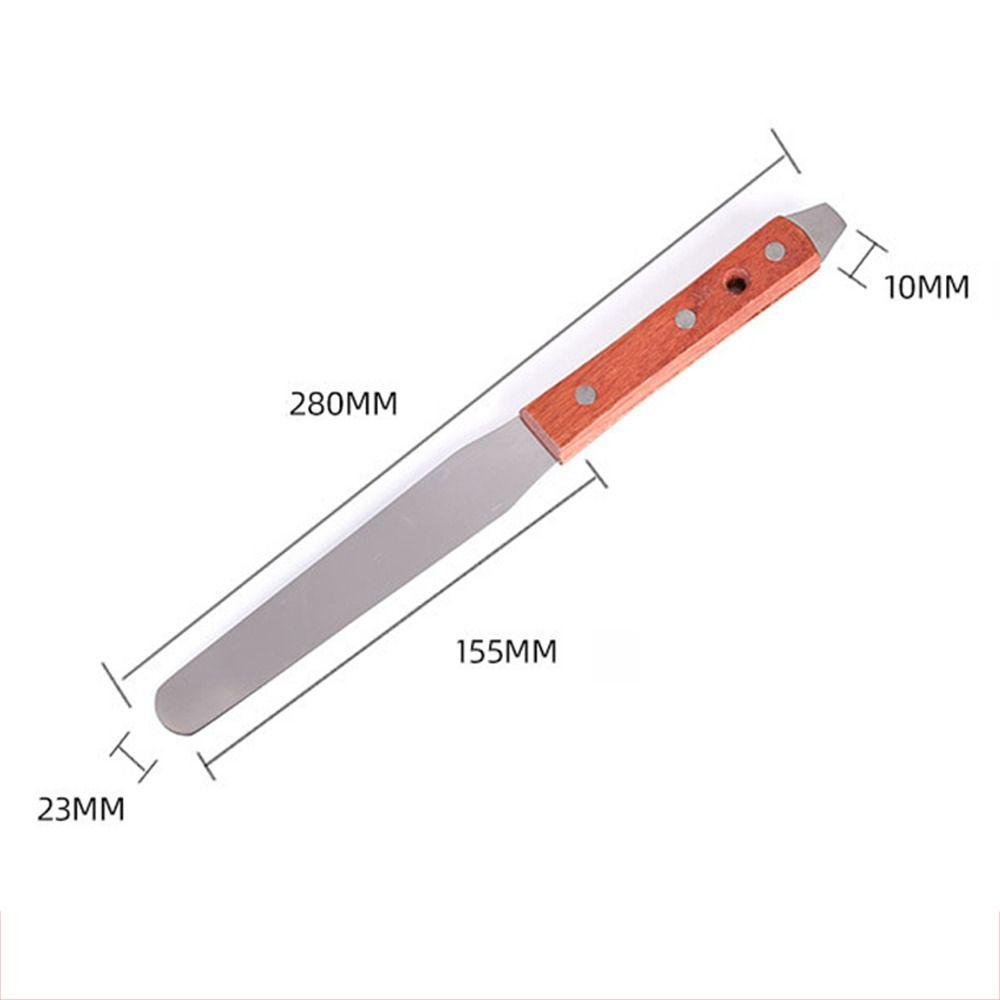 4-12 Inch Ink Mixing Scraper Stainless Steel Squeegee High-quality Ink Spatulas  Paint
