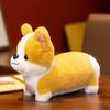 20/30cm Neues Imitat Schwanzloses Corgi Plüschtier Kissen Kissen Lustiges Kindergeschenk Elegante Niedliche Puppe Kissen Cartoon Animation