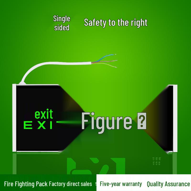 LED Emergency Exit Signs & Lights for Fire Evacuation