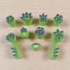Clay Stamp & Molding Kit Flower Leaf Design Diy Crafts And Art Creations For Making, Pottery, Scrapbooking, Card Making