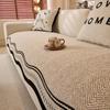 1pcs Wave Shape Chenille Sofa Cover Modern Durable Straight Row Seat Cushion Living Room Dustproof Non Slip Furniture Towel