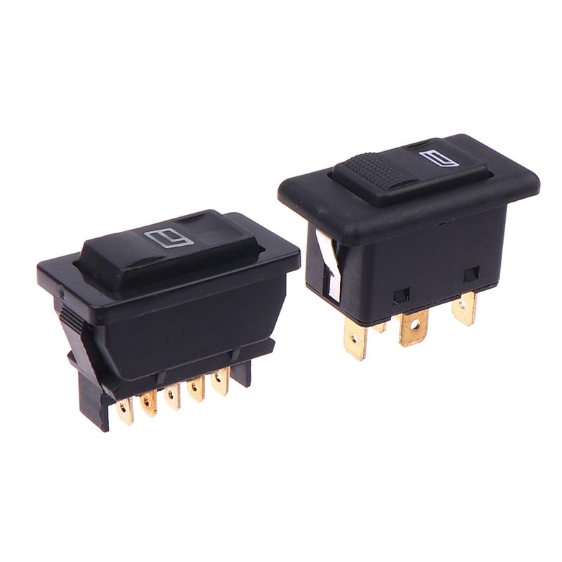 Universal Auto Car Electric Power Window Switch Lifter Control 5 Pin Dc 12V 20A Regulator Switch Harness Accessories