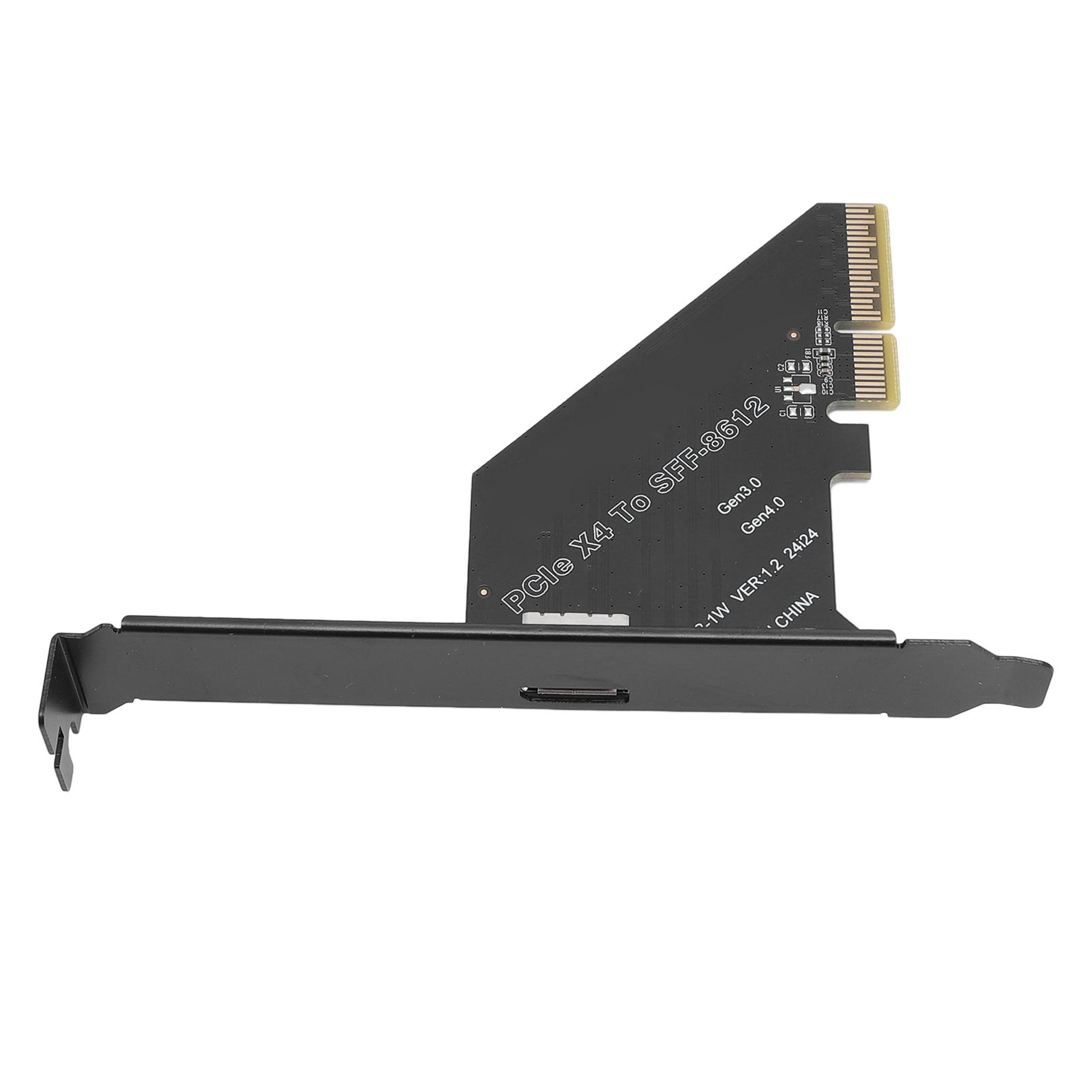 

PCIe 4.0 X4 to Oculink SFF 8612 Adapter SFF 8611 External Graphics Card for NVMe SSD GPU EGPU